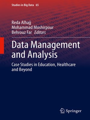 cover image of Data Management and Analysis